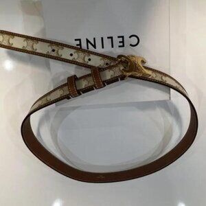 celine triomphe canvas belt Sz 90